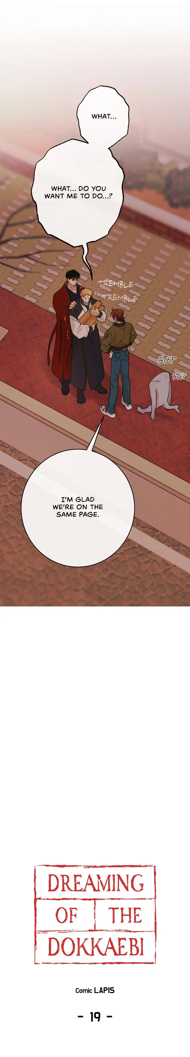 Dreaming Of The Dokkaebi 〘Mature Official〙 - Chapter 19 manhwa