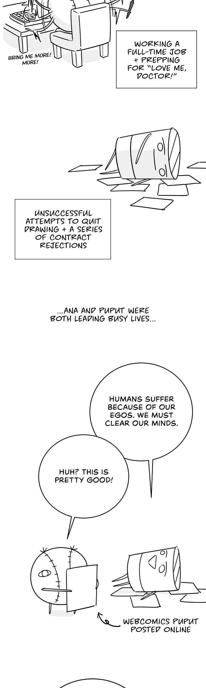Dreaming Of The Dokkaebi 〘Mature Official〙 - Creator's Note manhwa