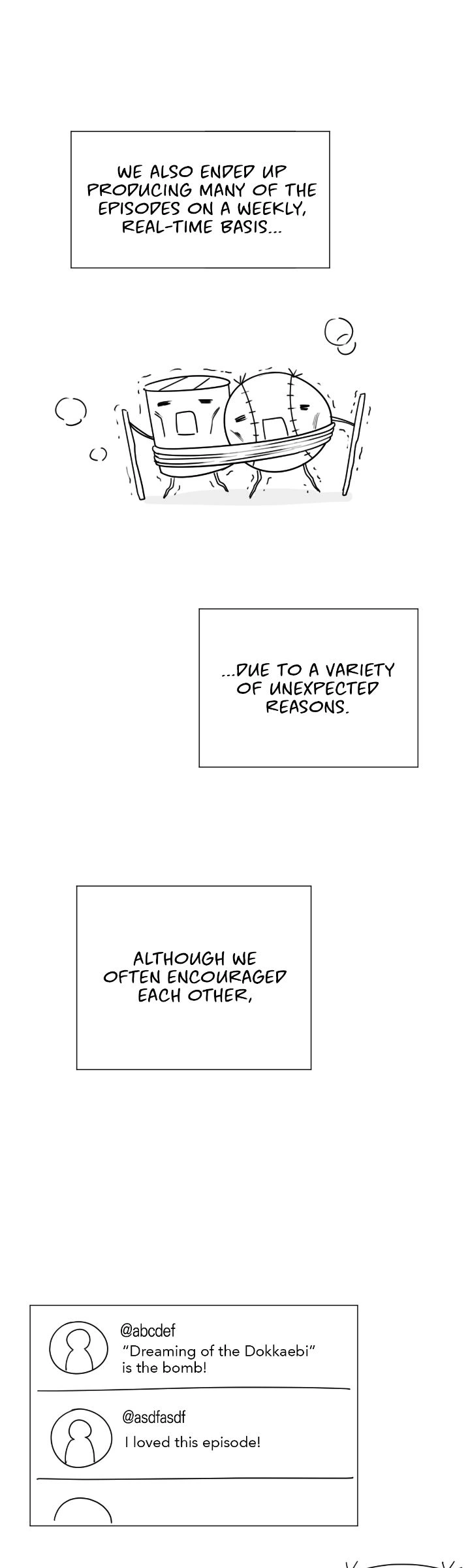 Dreaming Of The Dokkaebi 〘Mature Official〙 - Creator's Note manhwa