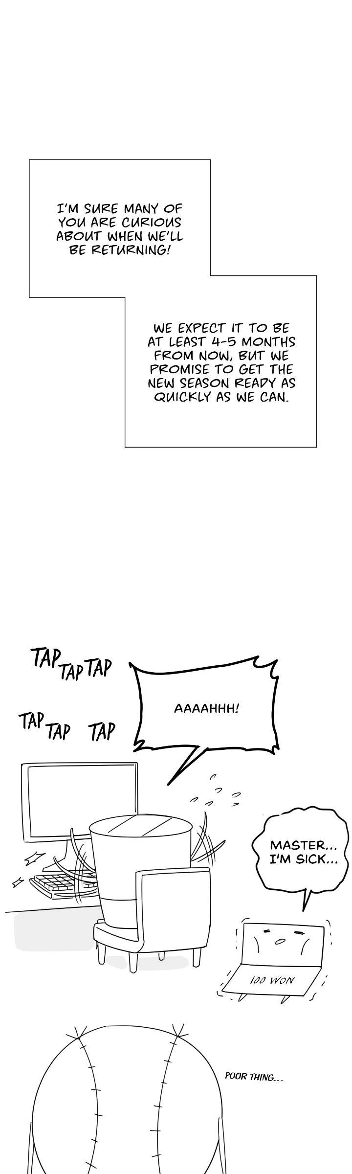 Dreaming Of The Dokkaebi 〘Mature Official〙 - Creator's Note manhwa