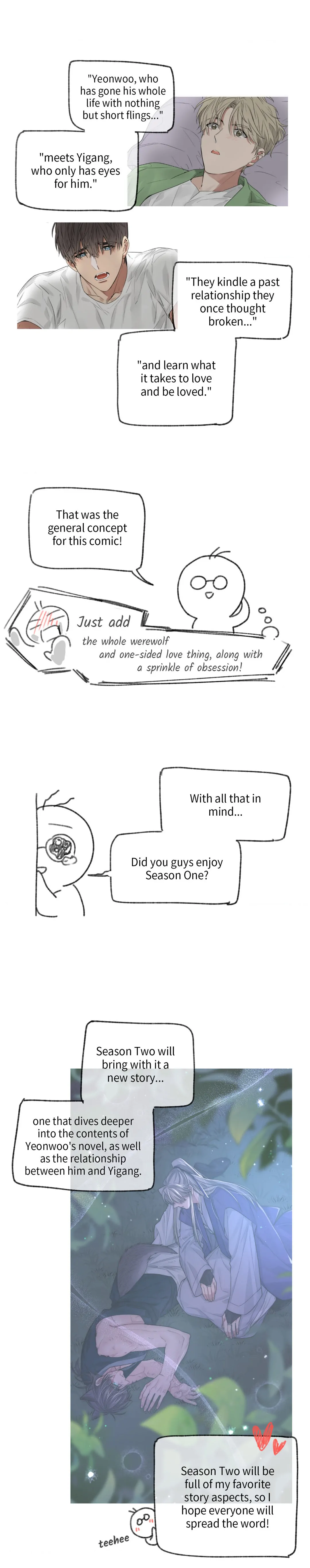 I Swear I’m Not a Scammer! - Creator's Note manhwa