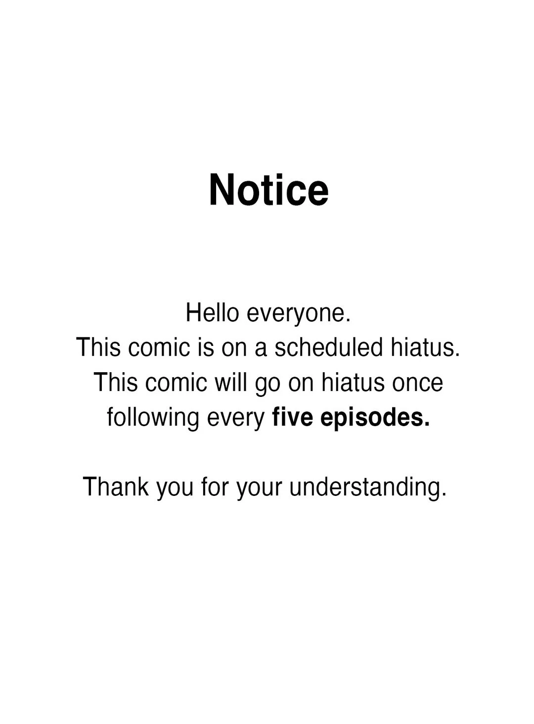 I Swear I’m Not a Scammer! - Scheduled Break manhwa