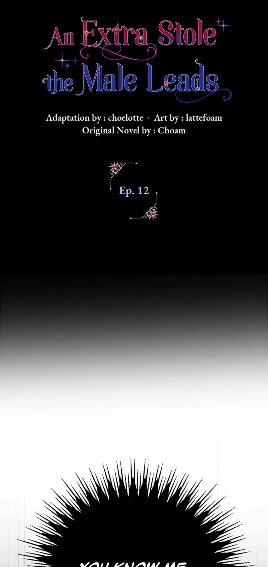An Extra Stole the Male Leads - Chapter 12 manhwa