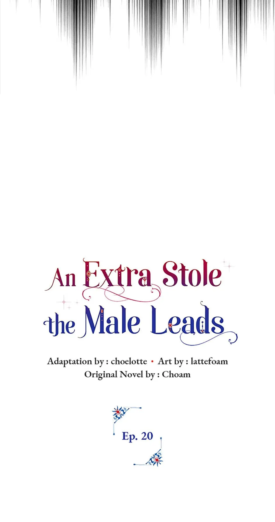 An Extra Stole the Male Leads - Chapter 20 manhwa