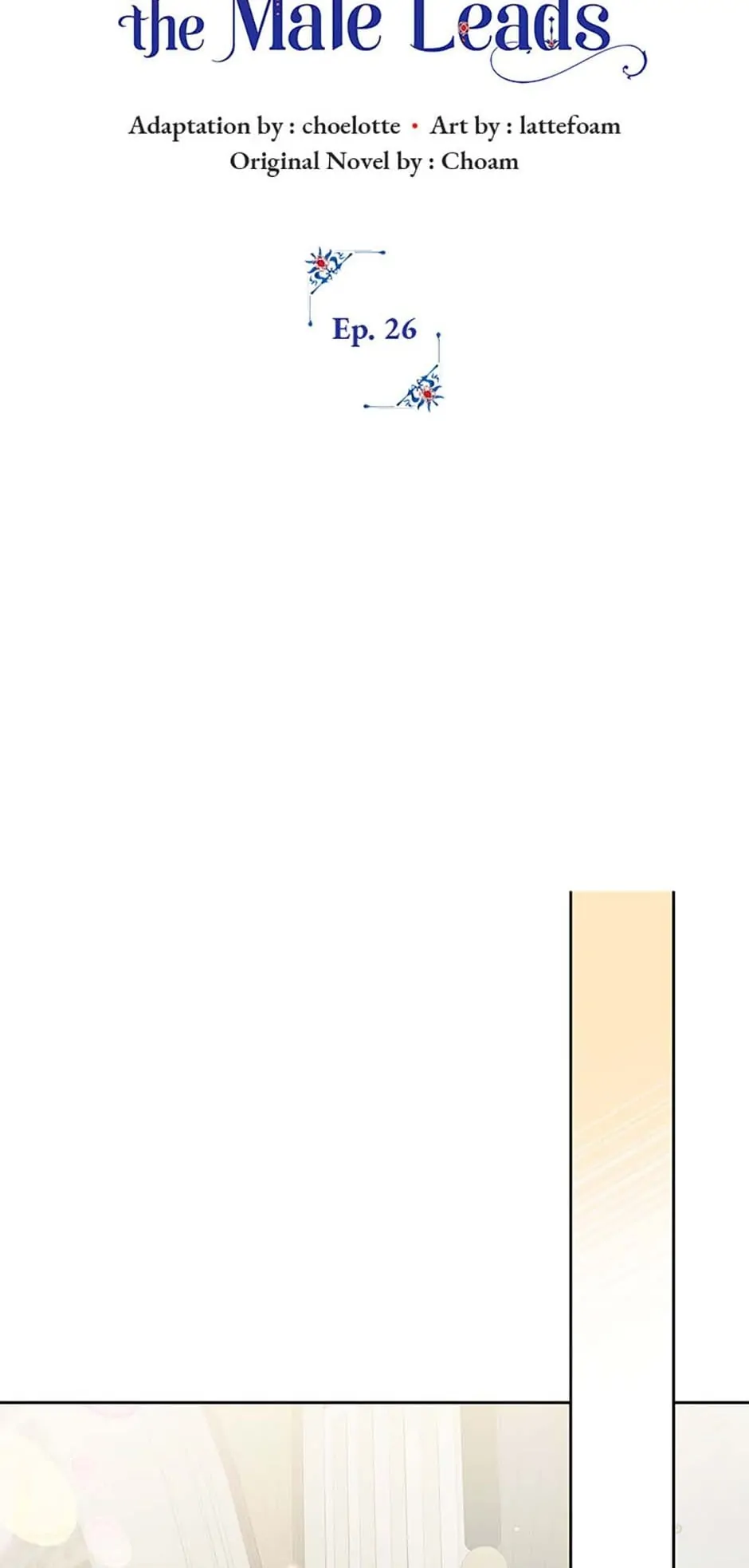 An Extra Stole the Male Leads - Chapter 26 manhwa