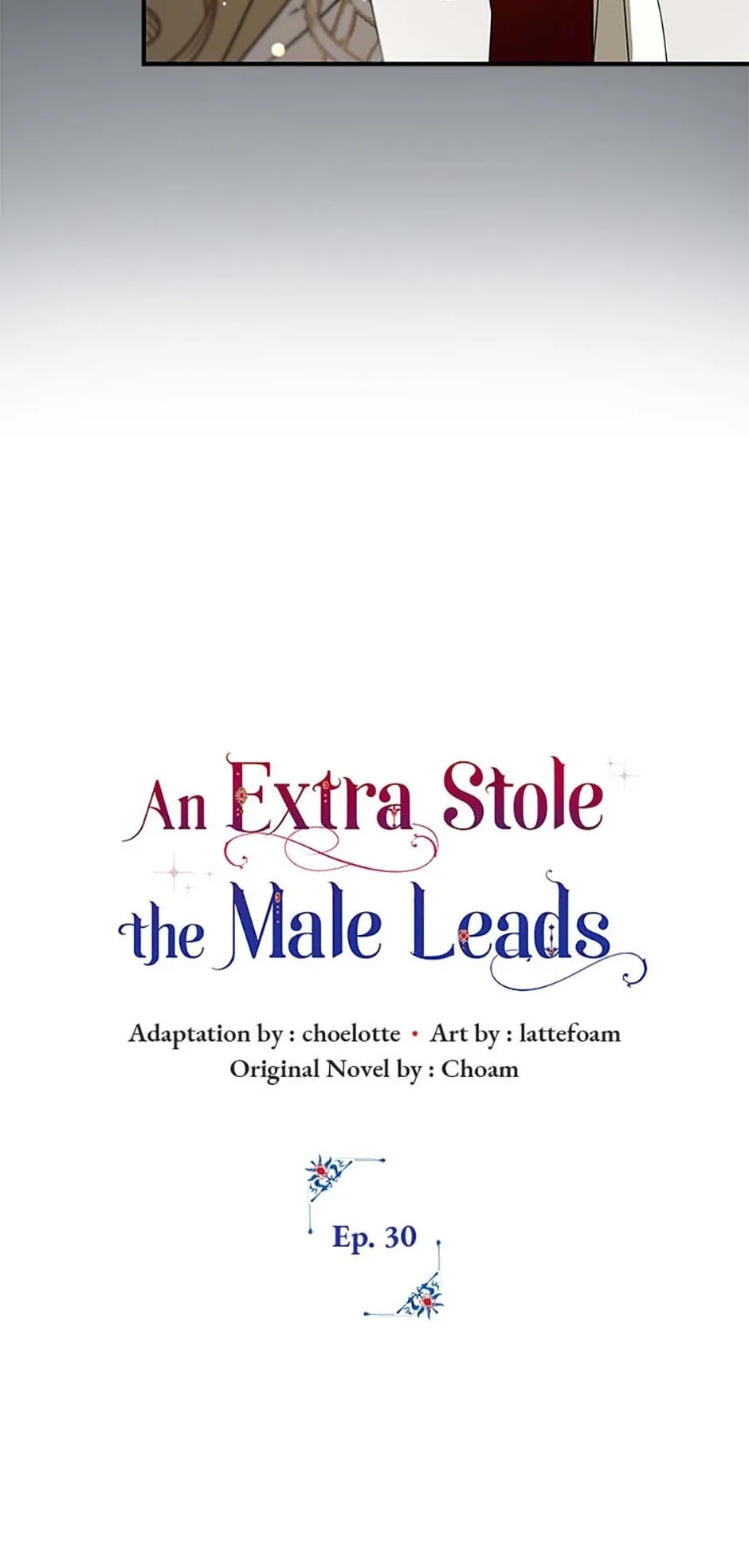 An Extra Stole the Male Leads - Chapter 30 manhwa