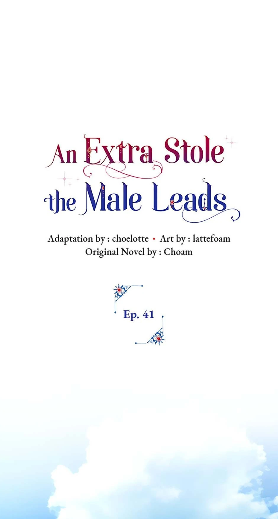 An Extra Stole the Male Leads - Chapter 41 manhwa