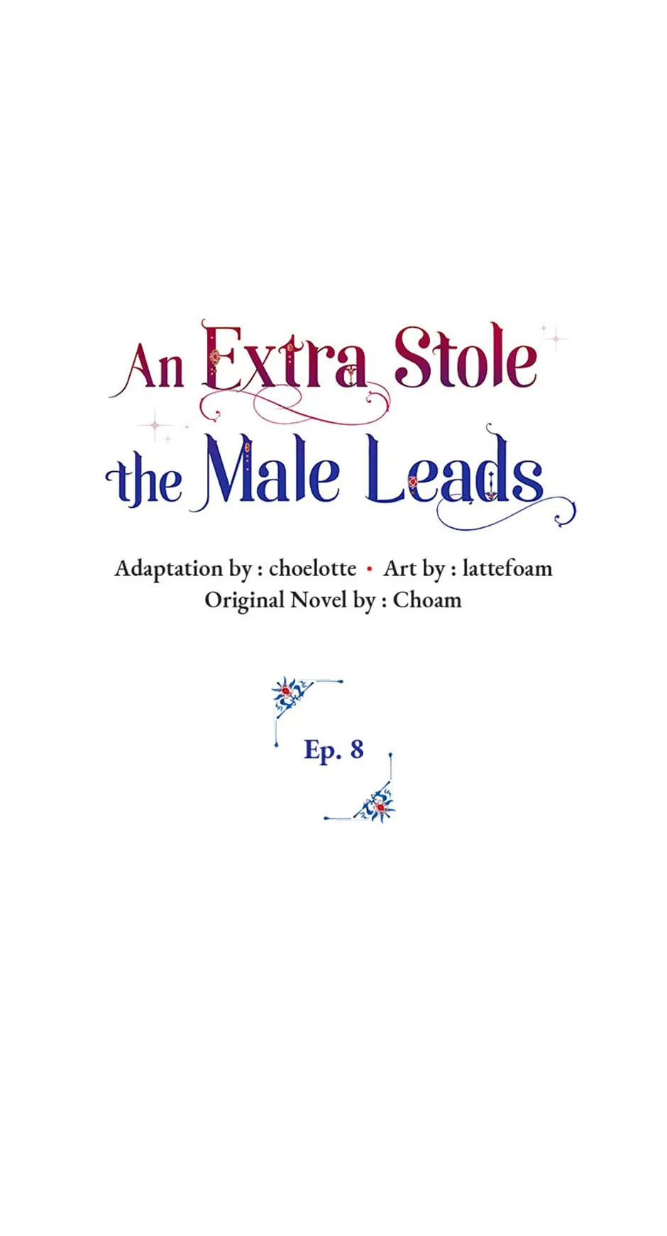 An Extra Stole the Male Leads - Chapter 8 manhwa