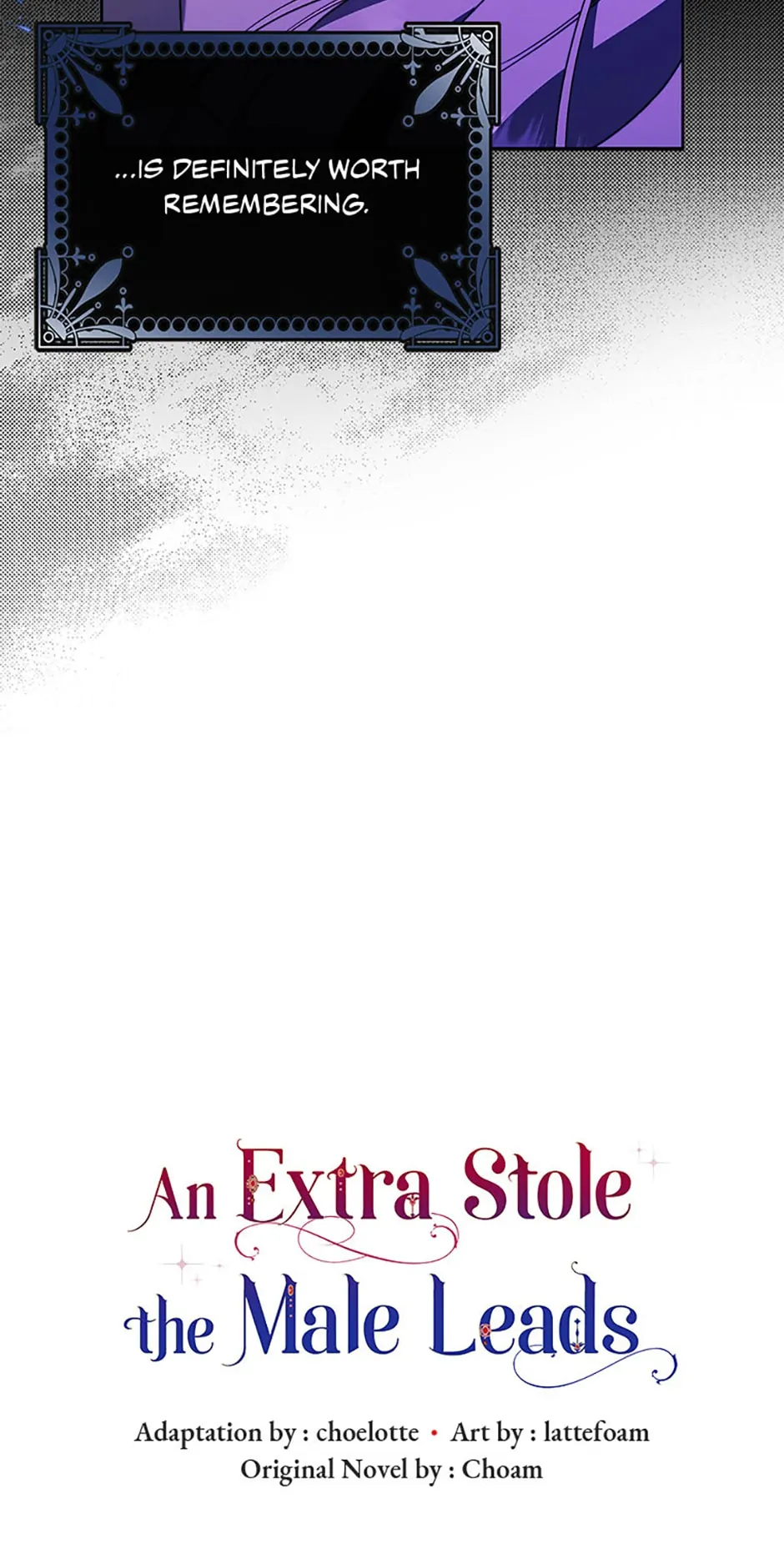 An Extra Stole the Male Leads - Chapter 9 manhwa