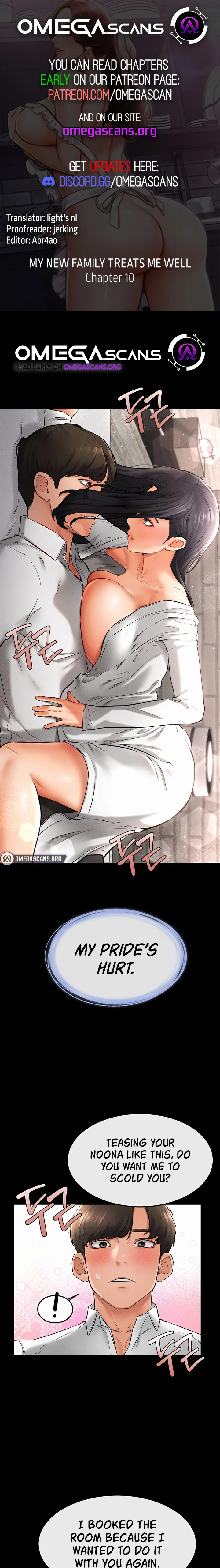 My New Family Treats Me Well [Omega Scans] - Chapter 10 manhwa