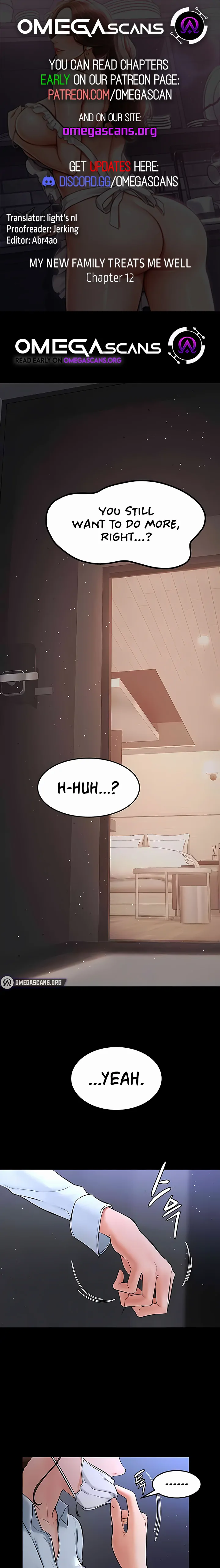 My New Family Treats Me Well [Omega Scans] - Chapter 12 manhwa
