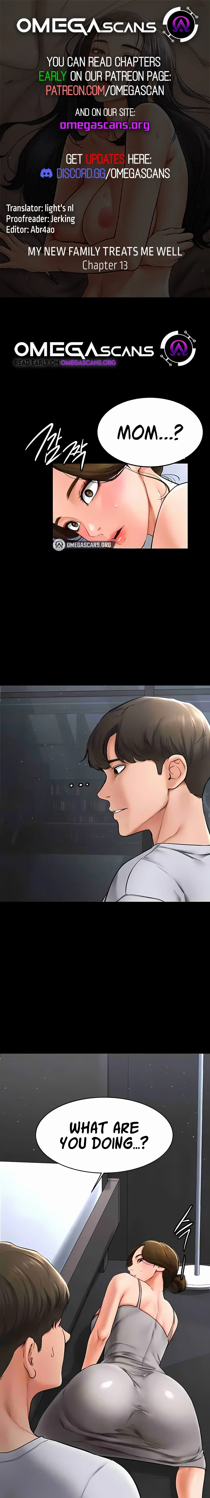 My New Family Treats Me Well [Omega Scans] - Chapter 13 manhwa
