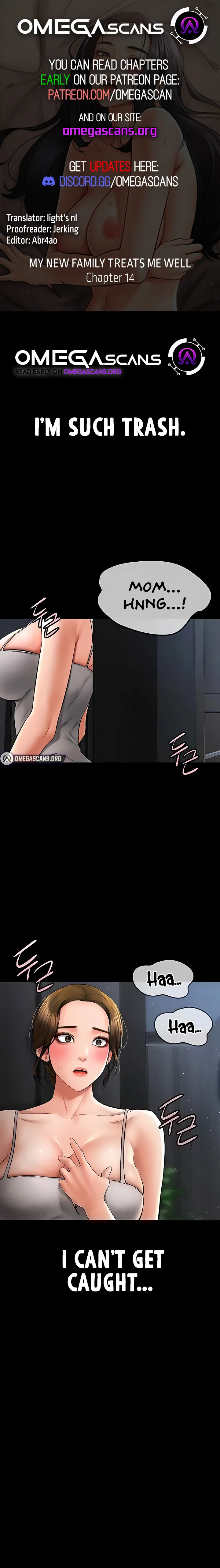 My New Family Treats Me Well [Omega Scans] - Chapter 14 manhwa