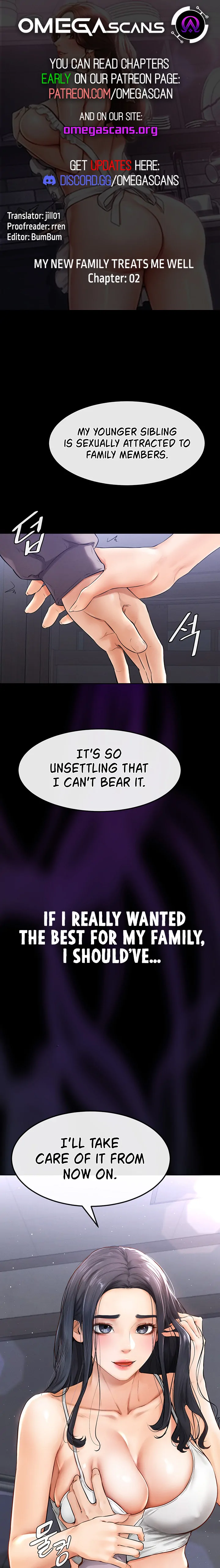 My New Family Treats Me Well [Omega Scans] - Chapter 2 manhwa