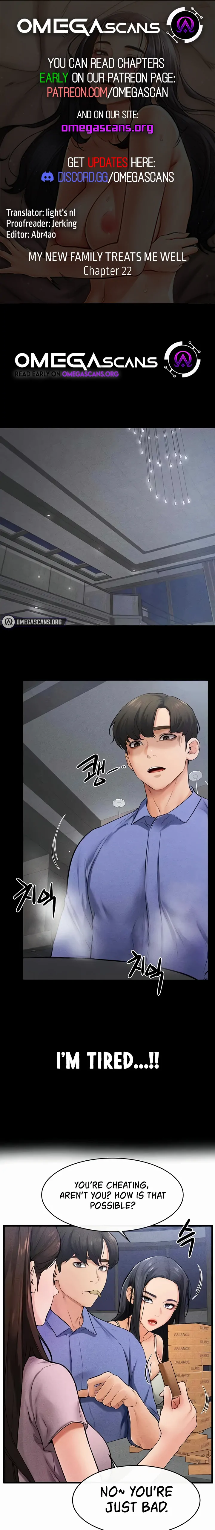 My New Family Treats Me Well [Omega Scans] - Chapter 22 manhwa