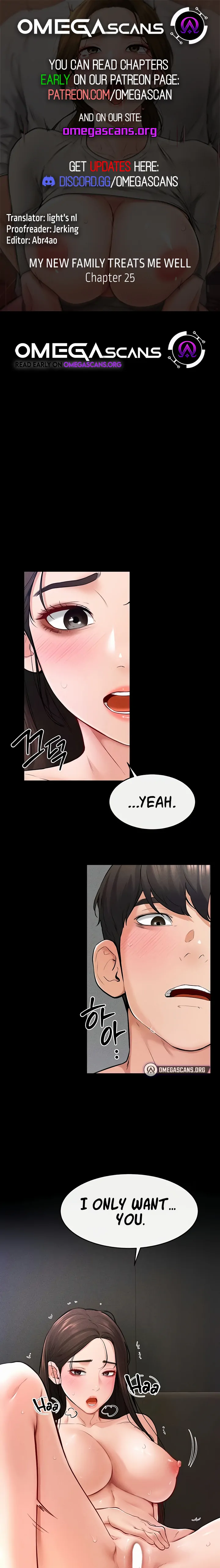 My New Family Treats Me Well [Omega Scans] - Chapter 25 manhwa