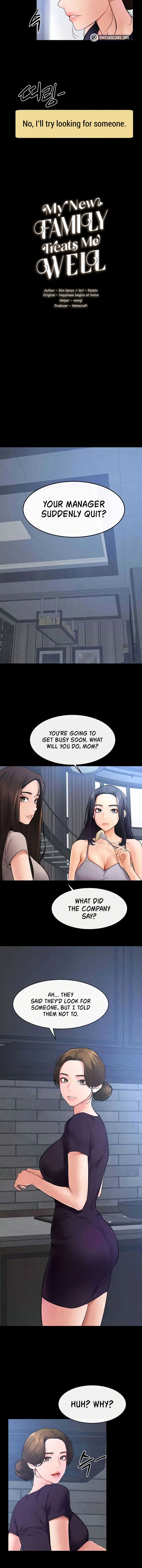 My New Family Treats Me Well [Omega Scans] - Chapter 28 manhwa