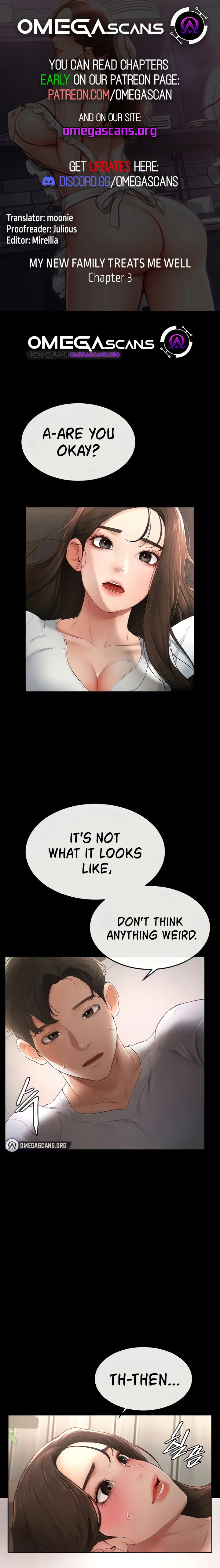 My New Family Treats Me Well [Omega Scans] - Chapter 3 manhwa