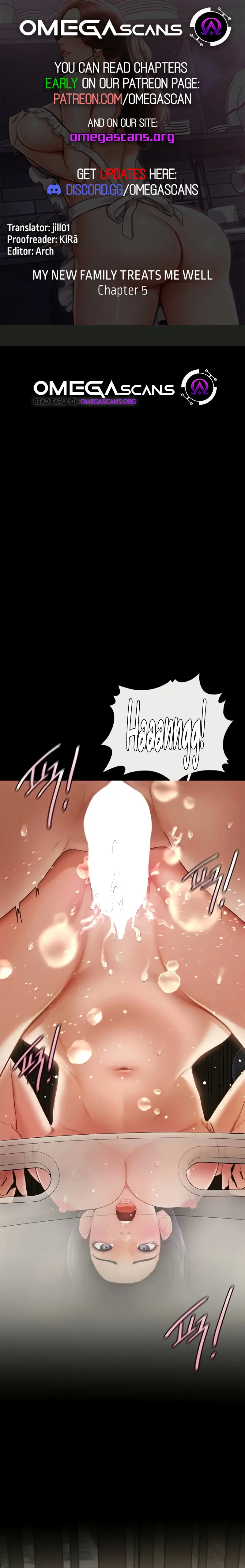 My New Family Treats Me Well [Omega Scans] - Chapter 5 manhwa