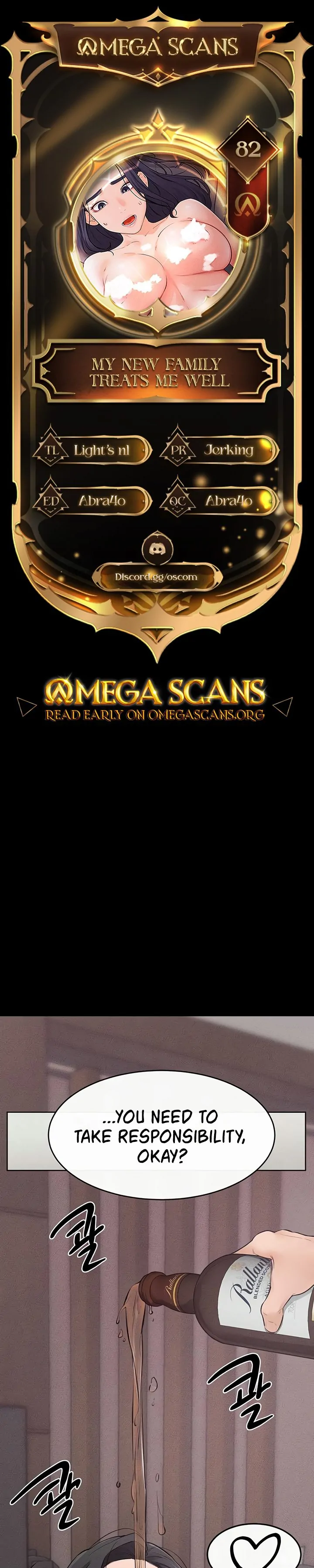 My New Family Treats Me Well [Omega Scans] - Chapter 82 manhwa