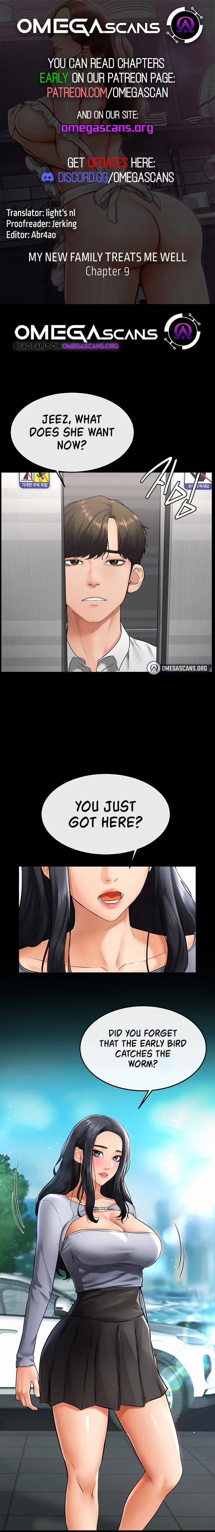 My New Family Treats Me Well [Omega Scans] - Chapter 9 manhwa