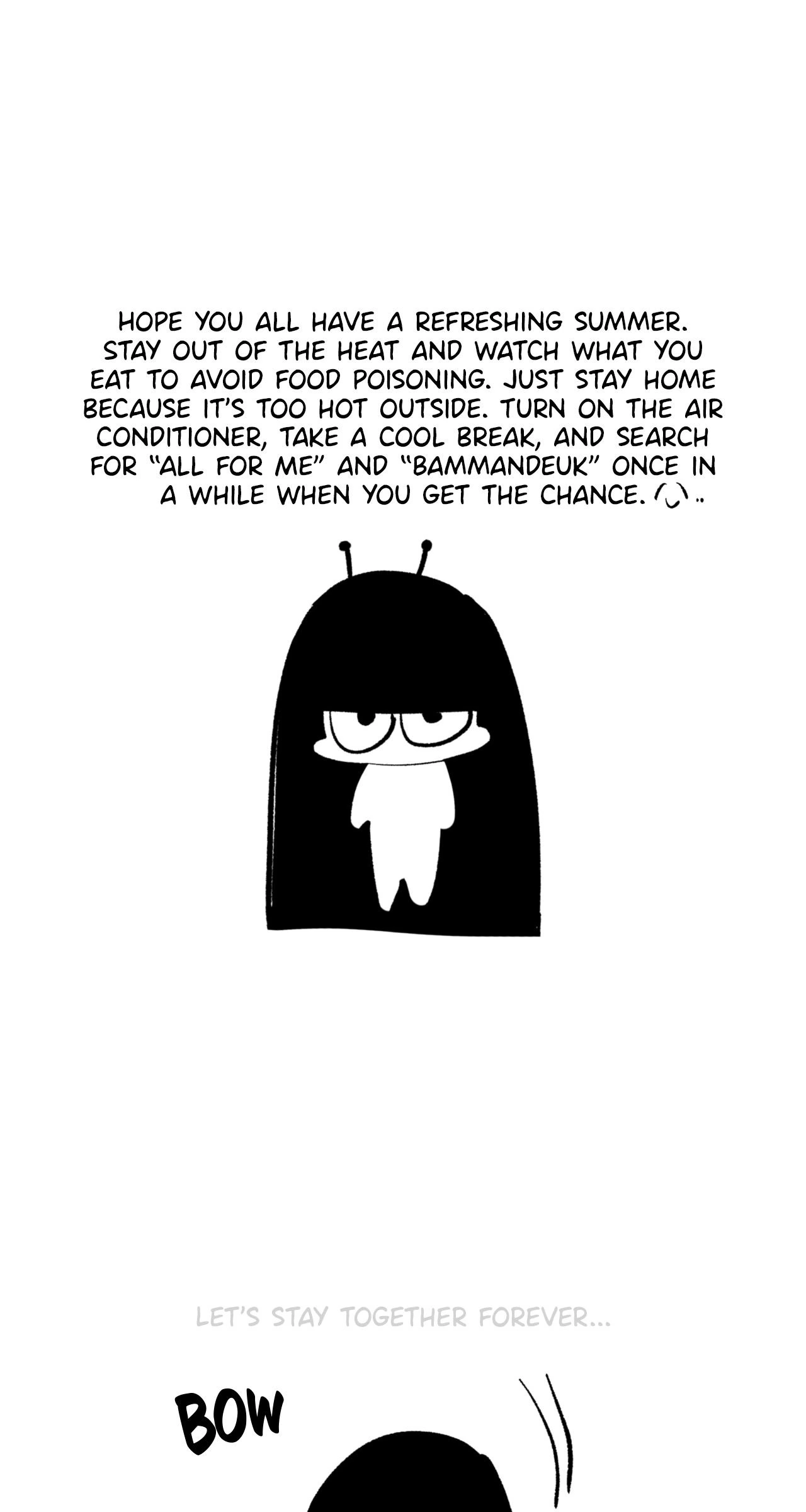 All For Me [Mature Official] - Creator's Note manhwa