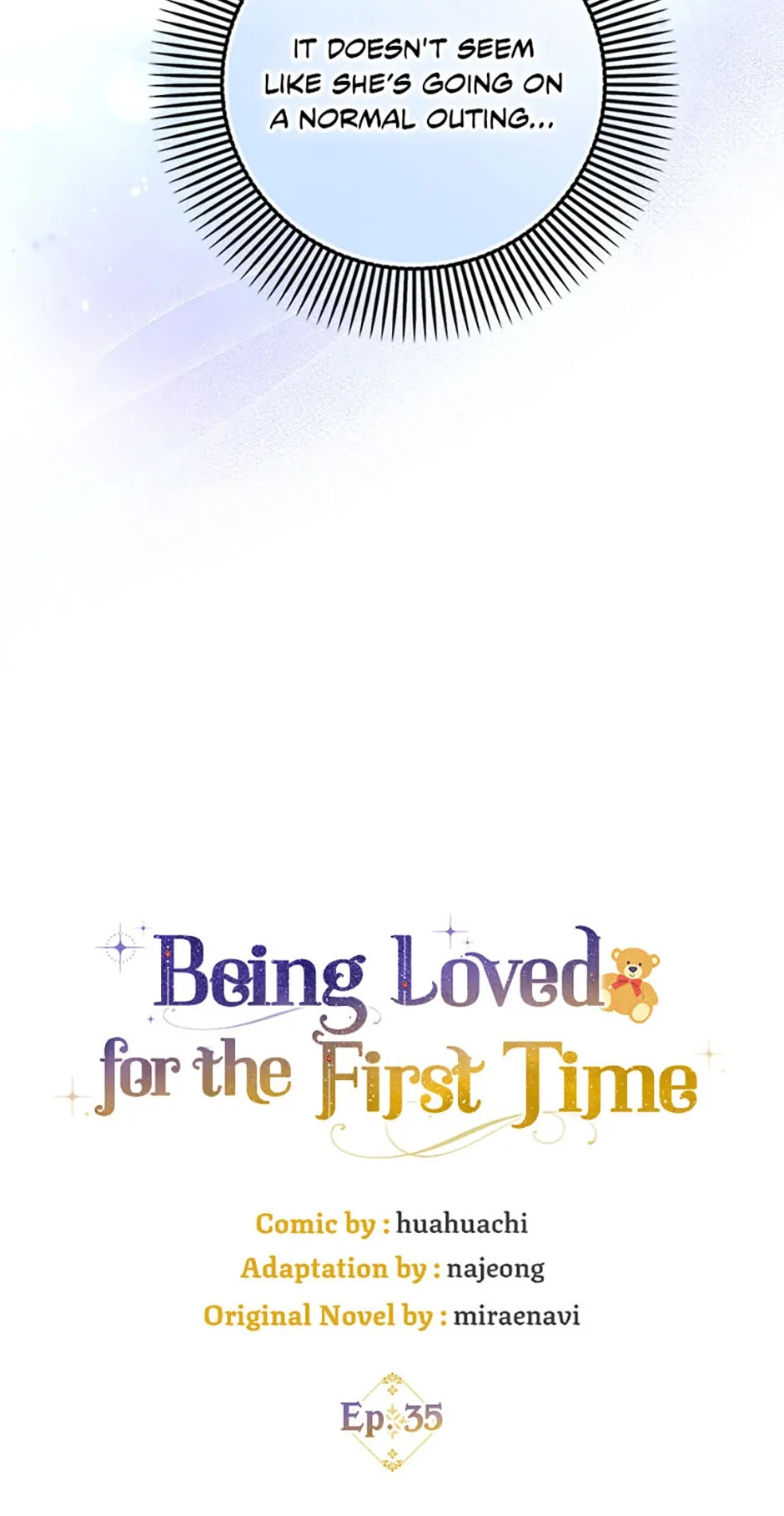 Being Loved for the First Time - Chapter 35 manhwa