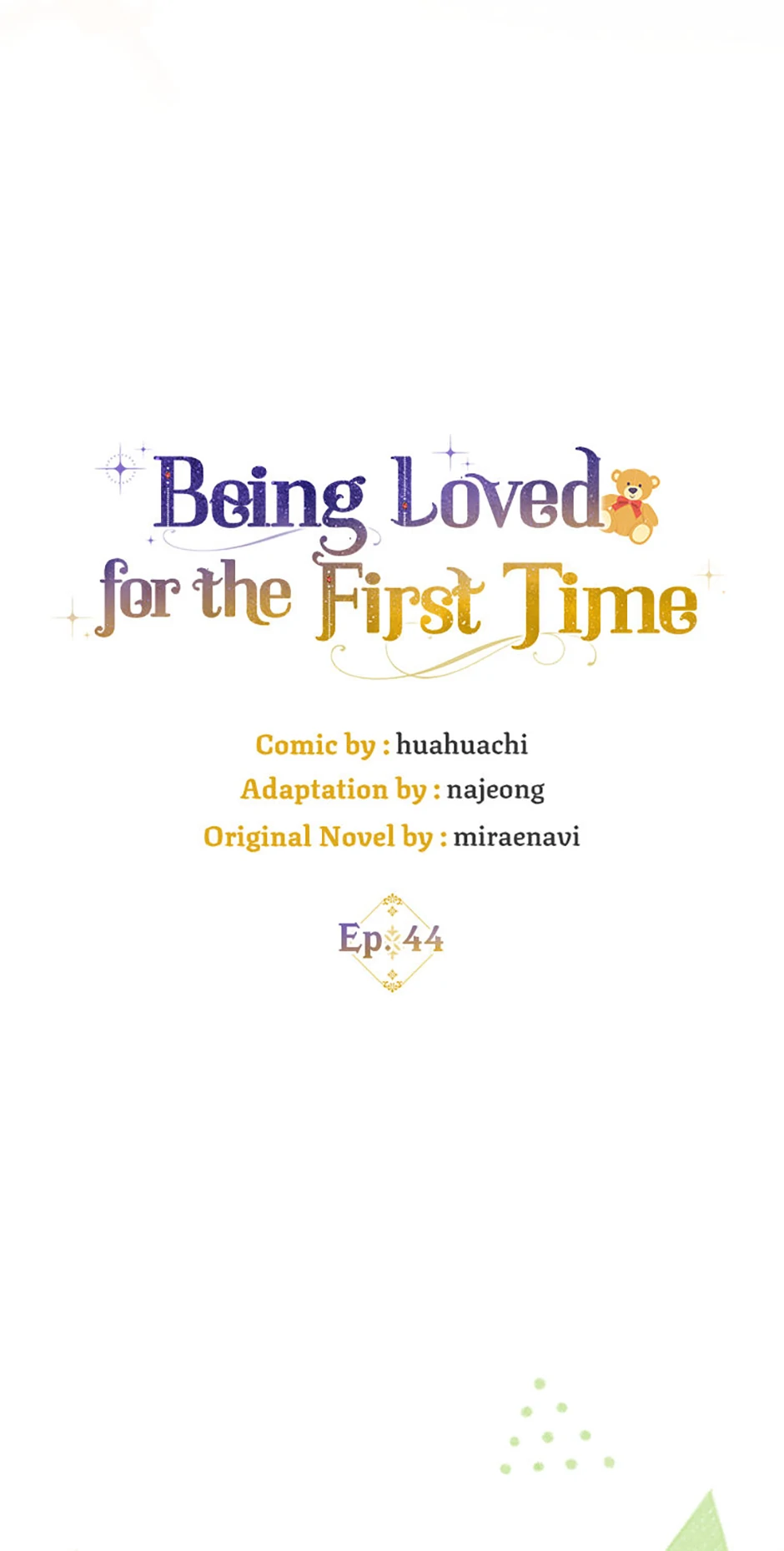 Being Loved for the First Time - Chapter 44 manhwa