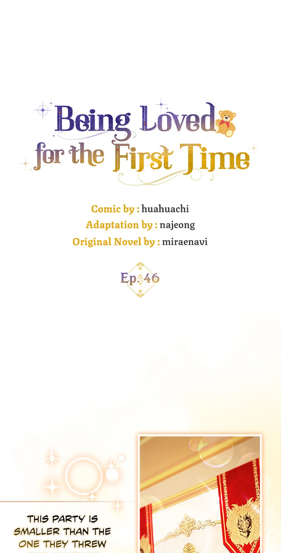 Being Loved for the First Time - Chapter 46 manhwa