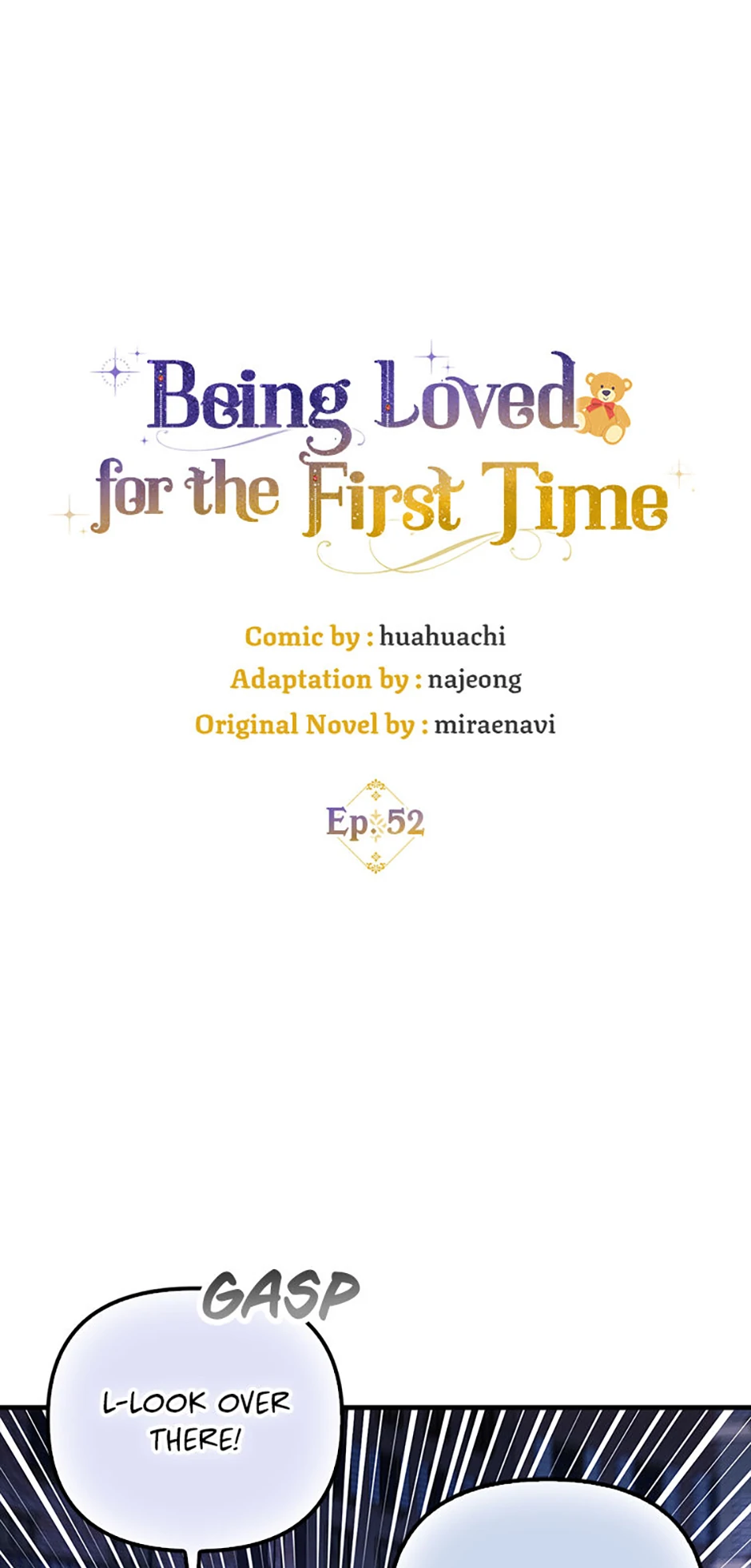 Being Loved for the First Time - Chapter 52 manhwa