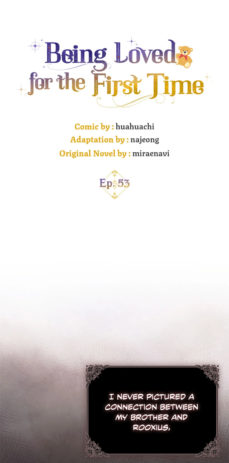 Being Loved for the First Time - Chapter 53 manhwa