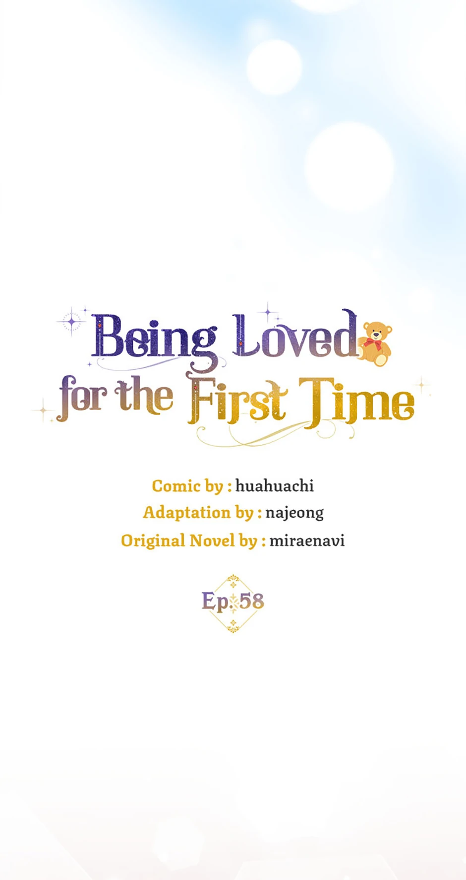 Being Loved for the First Time - Chapter 58 manhwa