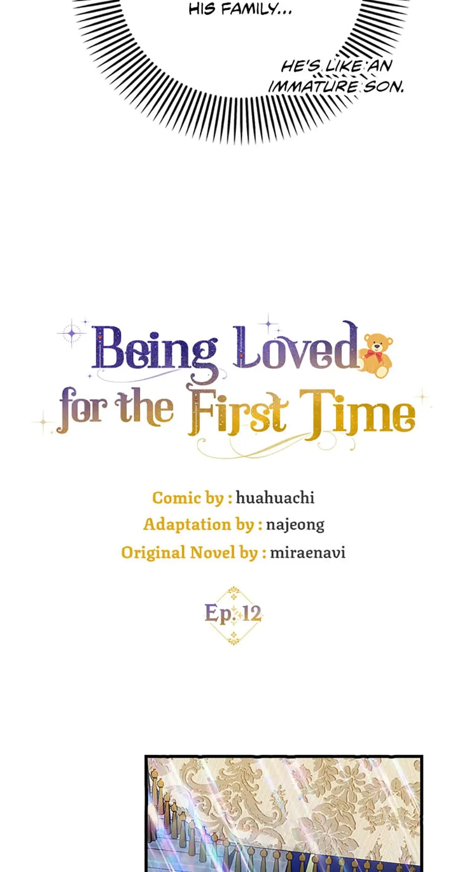 Being Loved for the First Time - Episode 12 manhwa