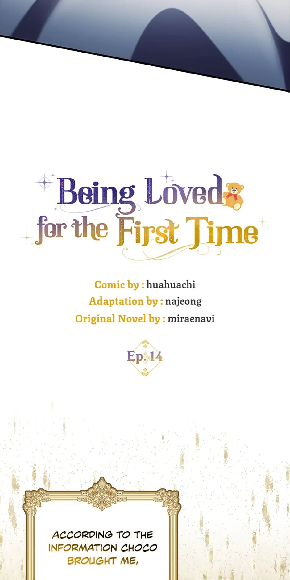 Being Loved for the First Time - Episode 14 manhwa