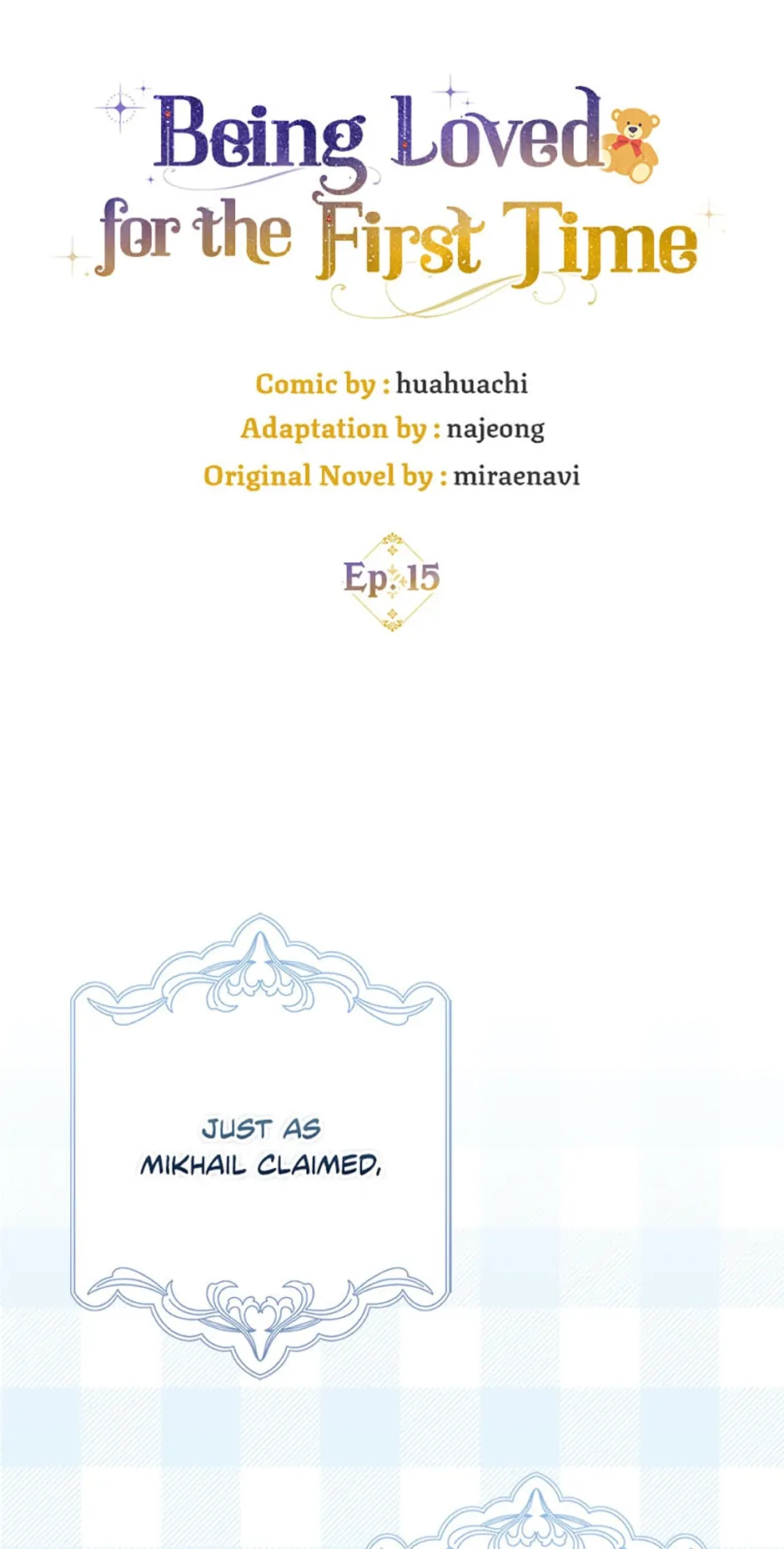 Being Loved for the First Time - Episode 15 manhwa