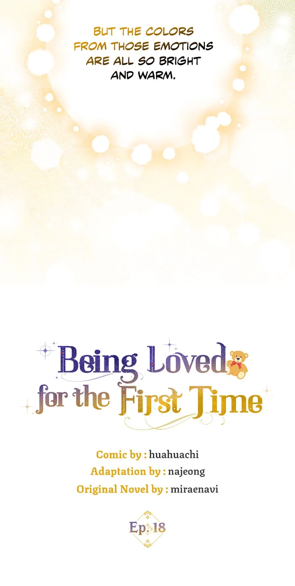 Being Loved for the First Time - Episode 18 manhwa
