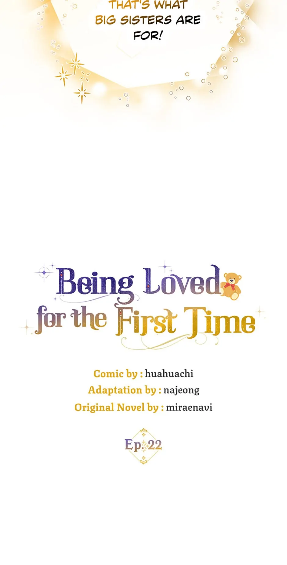 Being Loved for the First Time - Episode 22 manhwa