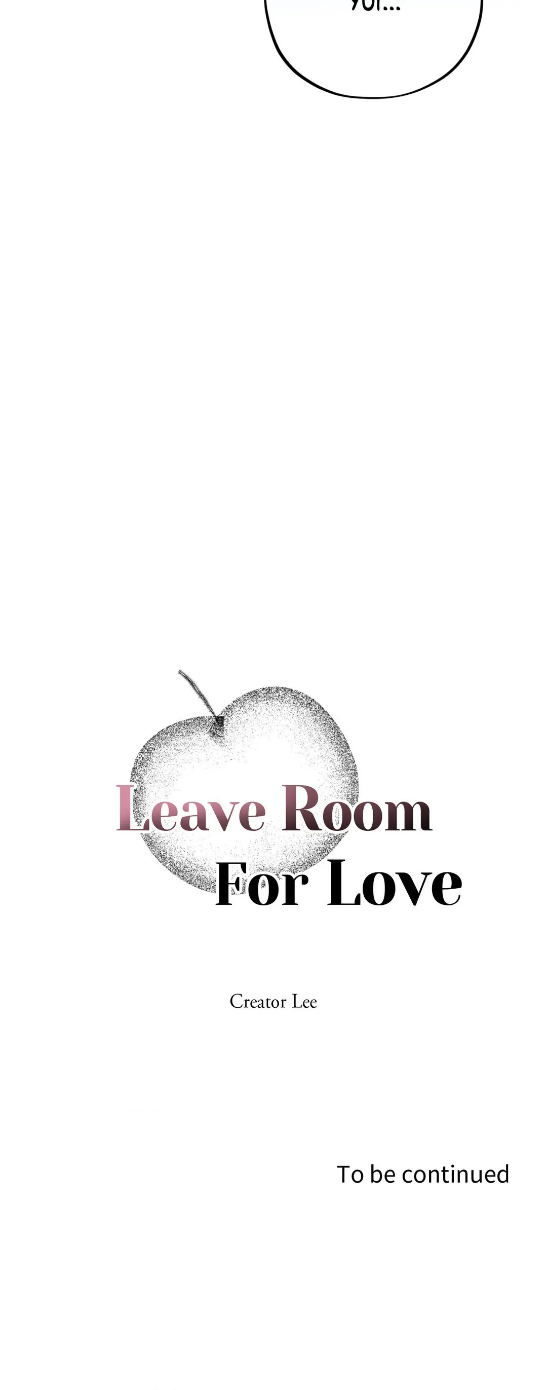 Leave Room for Love「Official」 - Chapter 15 manhwa