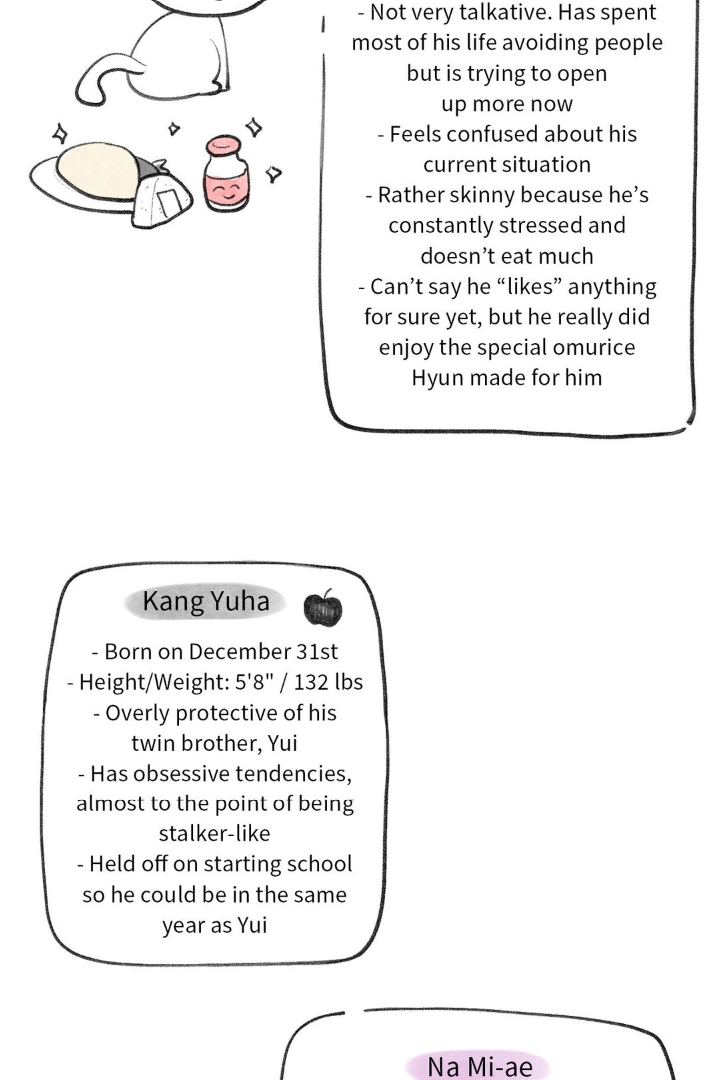 Leave Room for Love「Official」 - Creator's Note manhwa