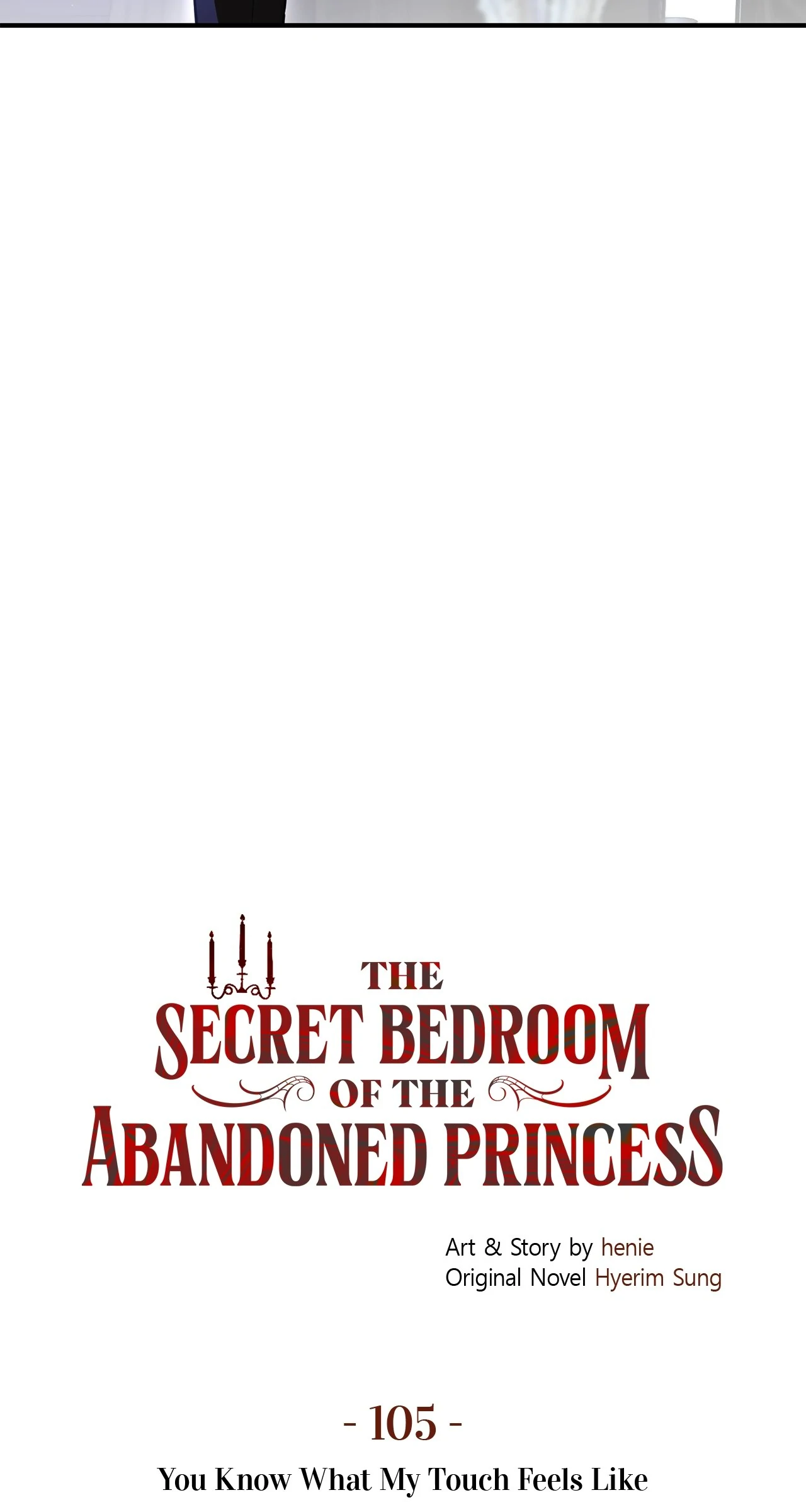 The Secret Bedroom of the Abandoned Princess [Official] - Chapter 105 manhwa
