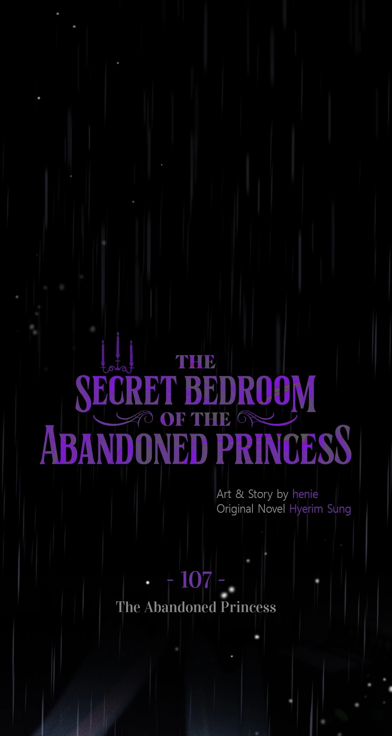 The Secret Bedroom of the Abandoned Princess [Official] - Chapter 107 manhwa