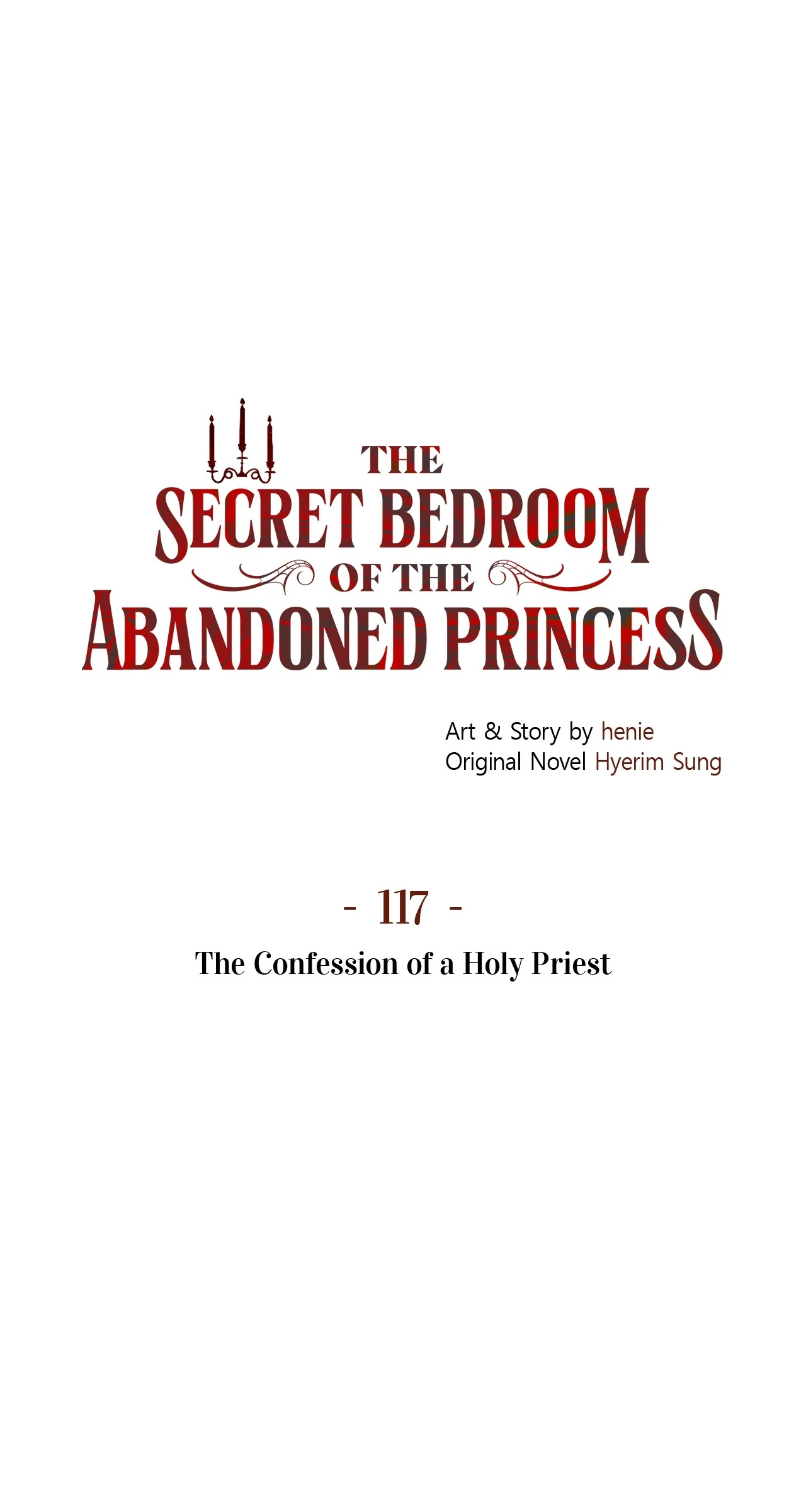The Secret Bedroom of the Abandoned Princess [Official] - Chapter 117 manhwa
