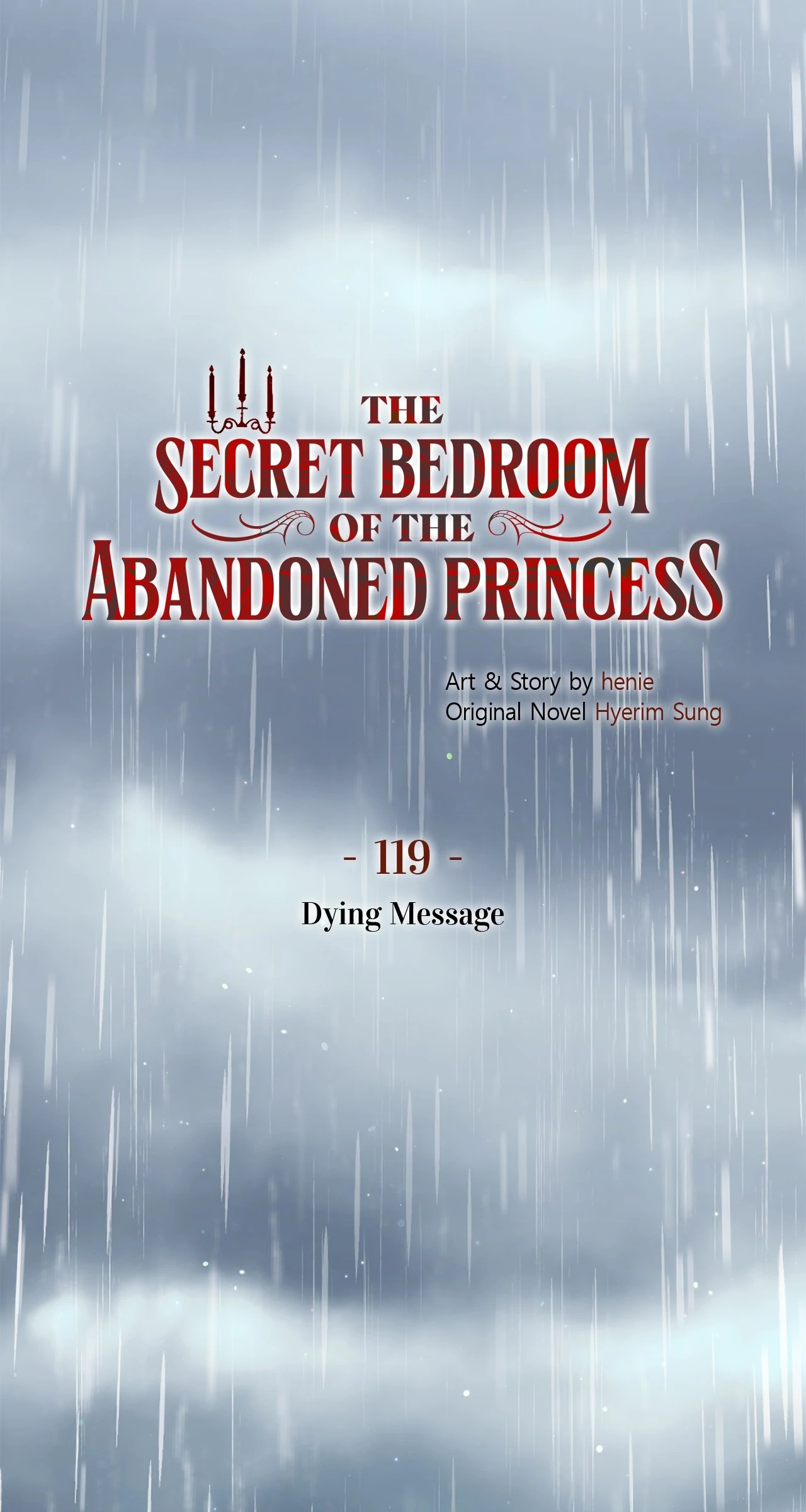 The Secret Bedroom of the Abandoned Princess [Official] - Chapter 119 manhwa