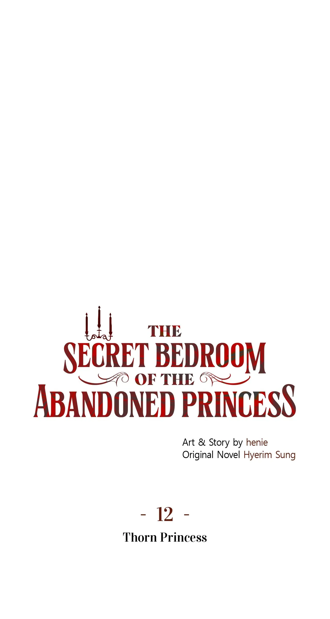 The Secret Bedroom of the Abandoned Princess [Official] - Chapter 12 manhwa