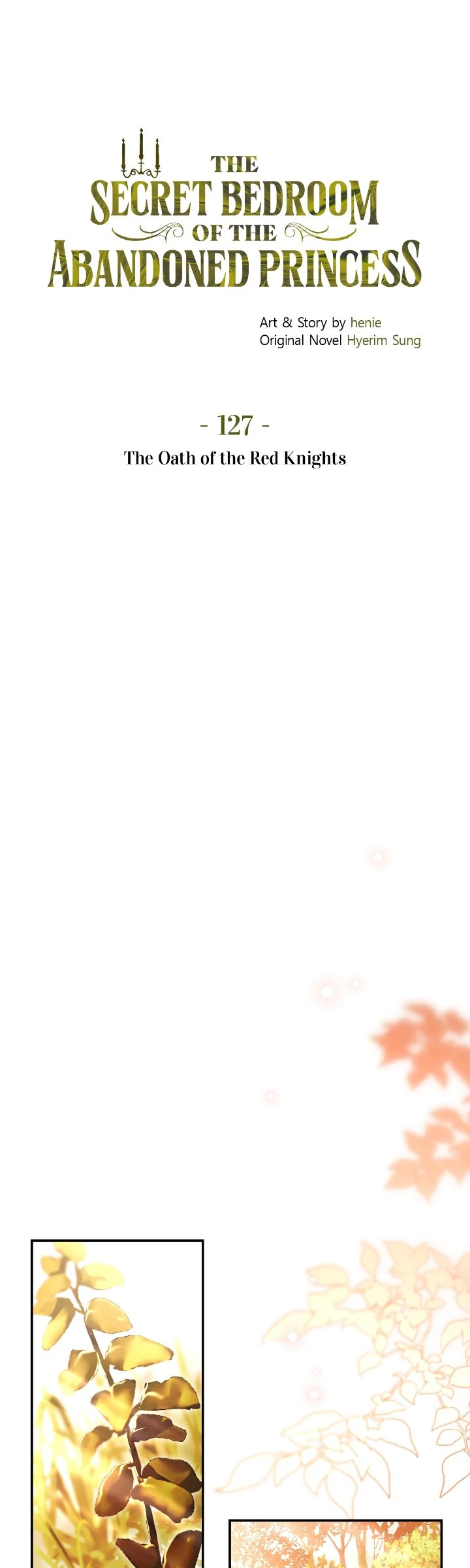 The Secret Bedroom of the Abandoned Princess [Official] - Chapter 127 manhwa