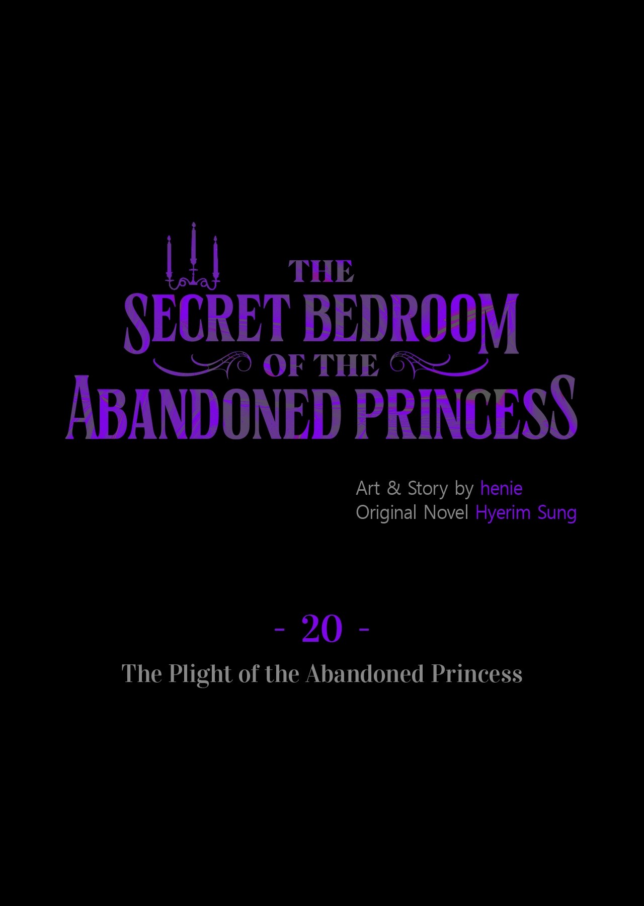 The Secret Bedroom of the Abandoned Princess [Official] - Chapter 20 manhwa