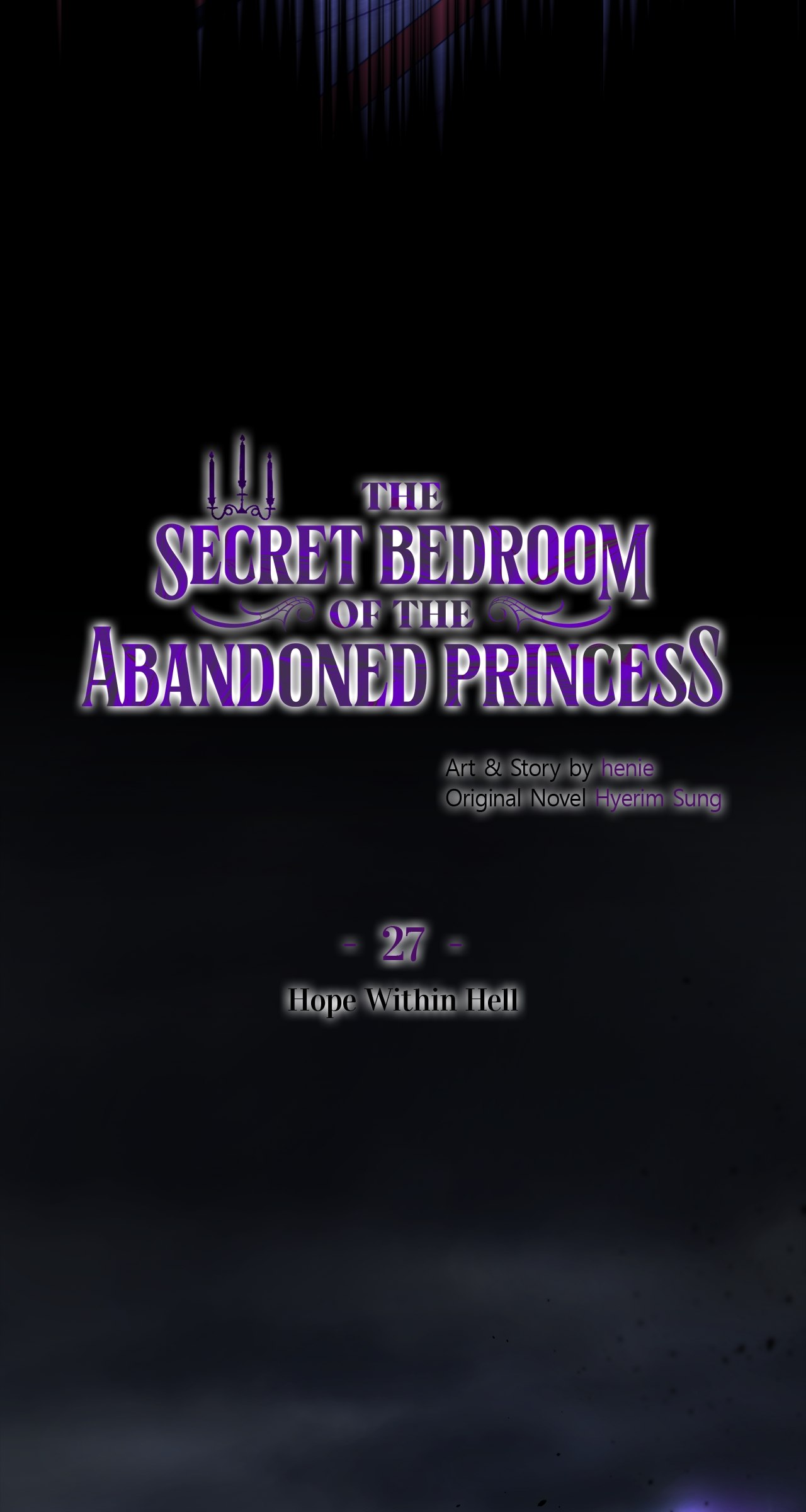 The Secret Bedroom of the Abandoned Princess [Official] - Chapter 27 manhwa