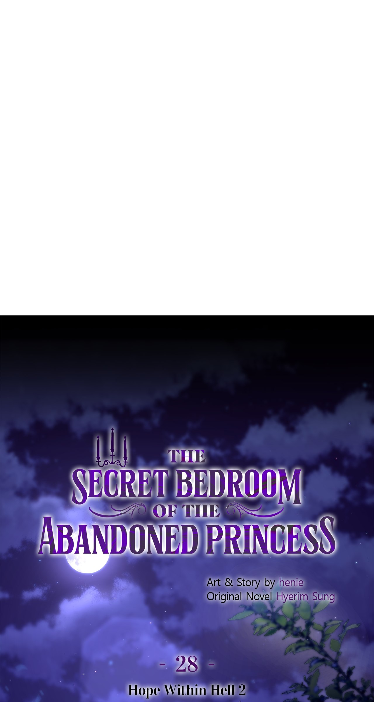 The Secret Bedroom of the Abandoned Princess [Official] - Chapter 28 manhwa