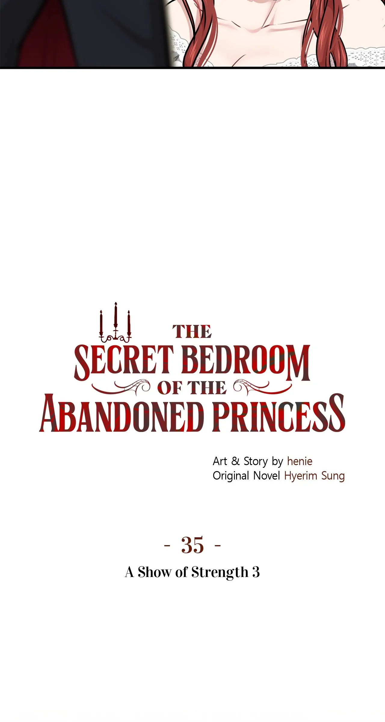 The Secret Bedroom of the Abandoned Princess [Official] - Chapter 35 manhwa