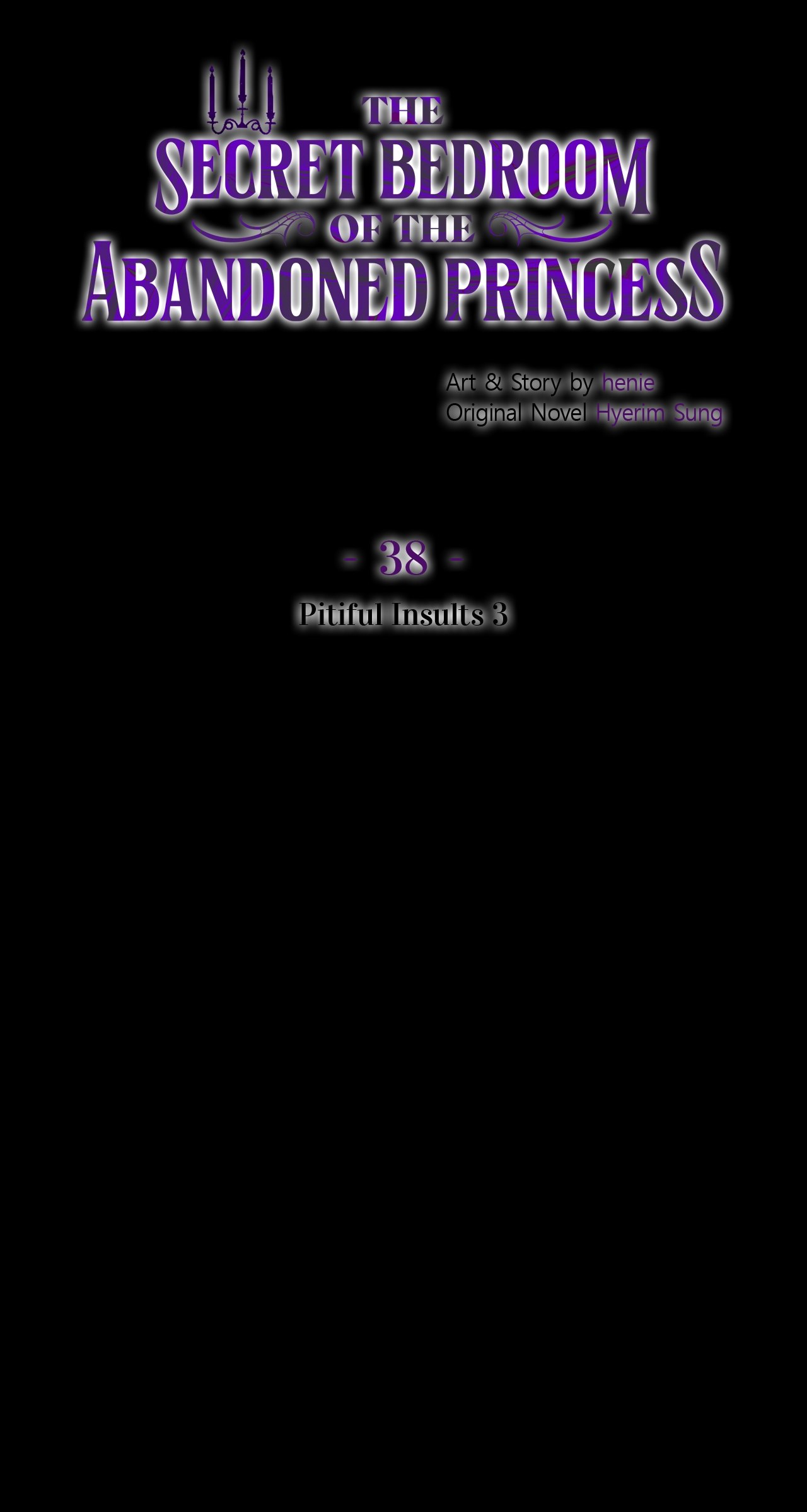 The Secret Bedroom of the Abandoned Princess [Official] - Chapter 38 manhwa